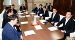 　国会で開かれた衆院政治改革特別委員会の理事懇談会＝２９日午後
