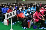 開会式に参列する鳥取県選手団
