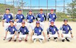 初優勝を飾ったミナトボッキーズ＝南部町民野球場
