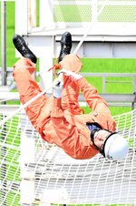 上位入賞を目指し、日々の訓練に励む野口さん