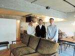 グローバルベイスマイリノの木下雅喜・関西エリア長（右）と「ＴＡＫＡＹＡＭＡ　ＢＲＯＴＨＥＲＳ」の高山兄弟