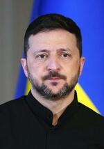 　ウクライナのゼレンスキー大統領