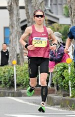 安定した走りを見せ、登録女子で優勝した青木美沙