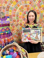 展示会を主催する千森さん