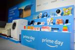 　アマゾンジャパンが１６、１７日に開催する「プライムデー」の対象商品＝３日午後、東京都港区