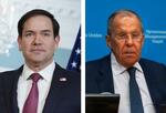 　ルビオ米国務長官、ロシアのラブロフ外相（いずれもゲッティ＝共同）