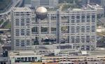 　フジテレビの社屋＝２０１０年、東京・台場