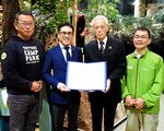 パートナーシップ契約を結んだ２施設の関係者