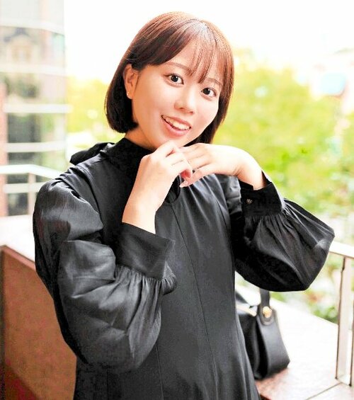 キャンペーンモデルの田中舞さん