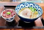 牛骨ラーメンとの組み合わせの一例