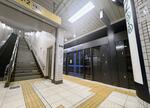 　東京メトロ南北線東大前駅の現場＝７日、東京都文京区