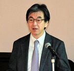 がんゲノム医療について説明する桜井教授