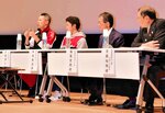 デフリンピックへの思いを語る選手ら