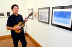 「作品から流れるメロディーを感じてほしい」と話す井上さん