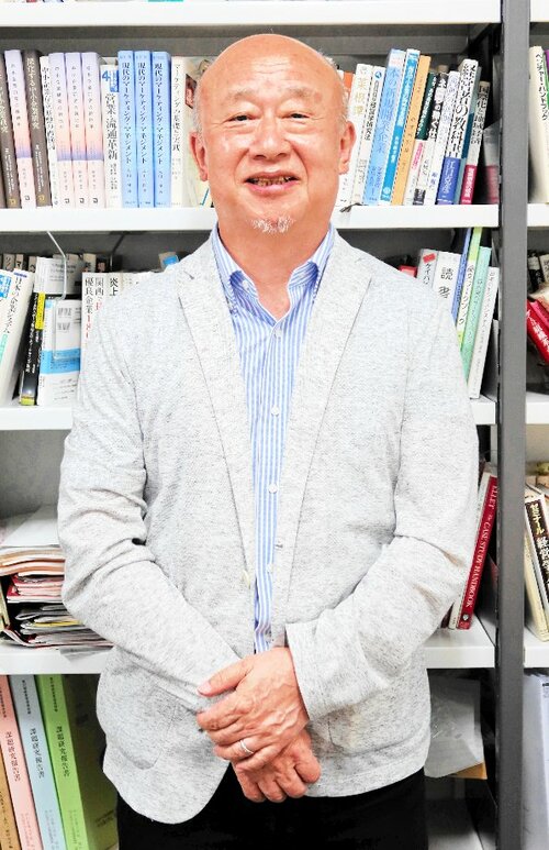 中小企業の重要性を強調する大阪商業大大学院の太田一樹教授
