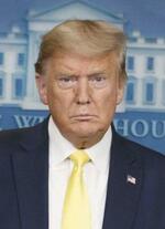 　トランプ米大統領（ＡＰ＝共同）