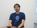 　インタビューに応じる高丘陽平＝３月、バンクーバー