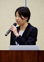 活動事例を発表する農業改良普及職員＝倉吉市上井町の新日本海新聞社中部本社ホール