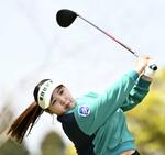 　第２日、通算６アンダーで首位の小林光希＝ＵＭＫＣＣ