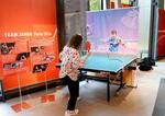 　日本オリンピックミュージアムの企画展＝東京都新宿区