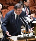 　参院予算委で答弁する石破首相＝７日午後