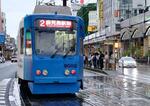 　雨が降る鹿児島市内＝２７日午後