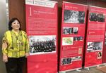 　米ハワイ大マノア校で開催中の特別展＝４月（ひめゆり平和祈念資料館提供）