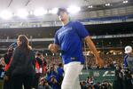 　練習に臨むドジャース・大谷＝東京ドーム