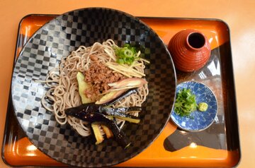 揚げなすそば