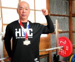 全日本選手権で優勝し、初の国際大会出場を決めた前田さん