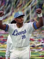 　西武に在籍中の１９９０年、日本シリーズでＭＶＰに選ばれたデストラーデ氏