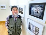 特殊レンズなどで撮影した作品を紹介する北里さん