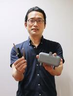 　「家での朝食やおやつ作りにも使ってほしいです」と話すハックの内山真啓さん＝２０２５年３月、大阪府東大阪市で撮影