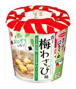 　エースコックの「スープはるさめ　香る梅わさび味」