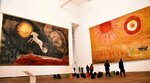 マルク・シャガールの描いた舞台背景画を展示するアレコホール