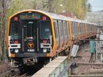 　中国中車が製造したＭＢＴＡ１４００系の外観＝２０２４年４月２８日、米東部マサチューセッツ州（筆者撮影）