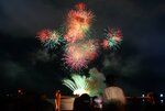 夜空を彩る花火