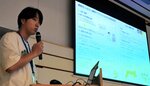 考えた政策を発表するとっとり若者活躍局のメンバー