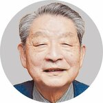平林鴻三さん　2013年撮影