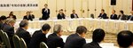 発足した「令和の改新」県民会議で協議する出席者＝２９日、ＪＲ鳥取駅前のホテルニューオータニ鳥取