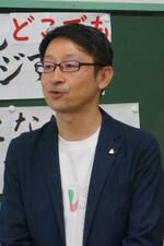 　日本トイレ研究所代表理事の加藤篤さん＝２０２４年１１月、東京都内