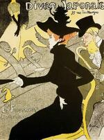 　「ディヴァン・ジャポネ」（１８９３年、リトグラフ、Ｔｈｅ　Ｆｉｒｏｓ　Ｃｏｌｌｅｃｔｉｏｎ）