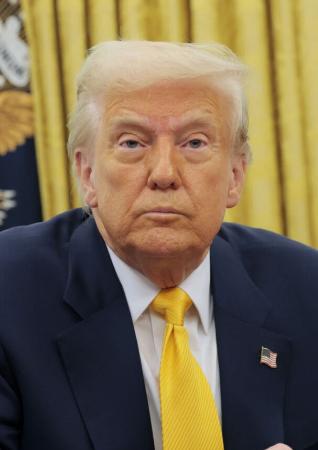 　トランプ米大統領（ゲッティ＝共同）