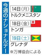 　今週のナショナルデー