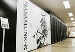 　東北大金属材料研究所が報道陣に公開したスーパーコンピューター「ＭＡＳＡＭＵＮＥ―弐」＝２９日午後、仙台市