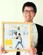 「撮影を機に子どもの１年間の頑張りを褒めてあげてほしい」と話す立木さん＝１３日、湯梨浜町松崎