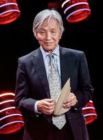 　「欧州発明家賞」の授賞式に出席した大同特殊鋼の佐川真人顧問＝９日、マルタ・バレッタ（欧州特許庁提供、共同）