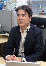 　「マスターキープロジェクト」の意義を語る中村健一・国立がん研究センター中央病院国際開発部門長＝東京都中央区