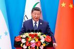　「中国・中南米カリブ海諸国共同体（ＣＥＬＡＣ）フォーラム」の開幕式で演説する中国の習近平国家主席＝１３日、北京（共同）