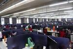 　経営難に陥り社員らが去った、韓国ＥＣ企業「ウィメプ」本社＝７月３０日、ソウル（共同）